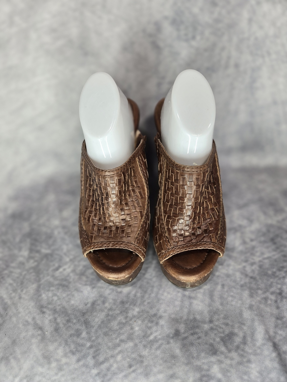 Frye Tamara Woven Slide Platform Mule